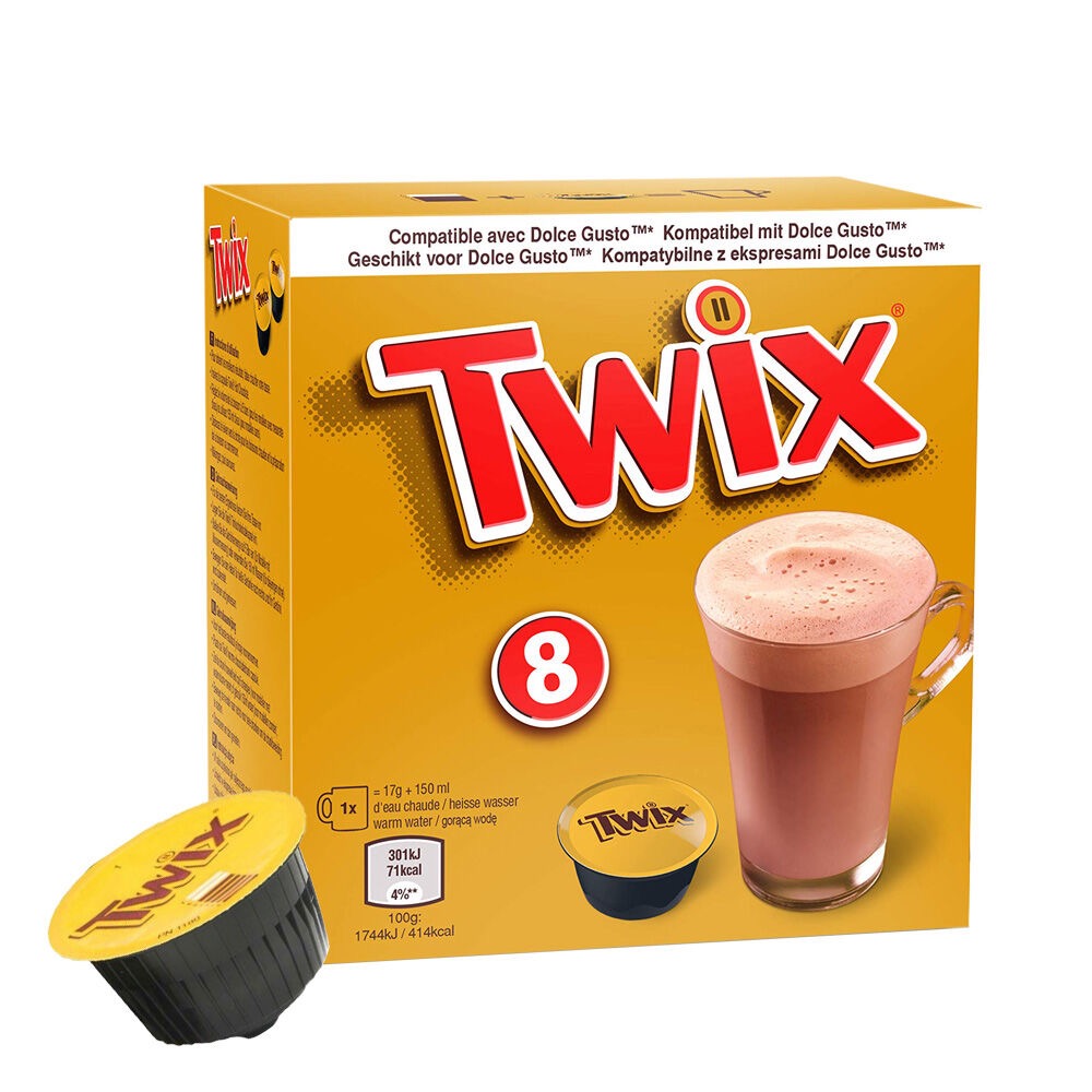 Hot chocolate Dolce Gusto Twix Hot chocolate Dolce Gusto Twix