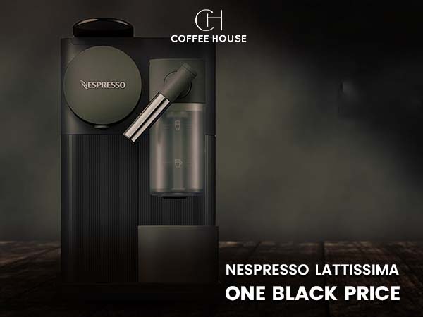 nespresso lattissima one black price