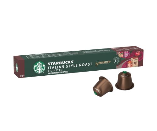 STARBUCKS Italian Style Roast by Nespresso, Dark Roast, Coffee Capsules
